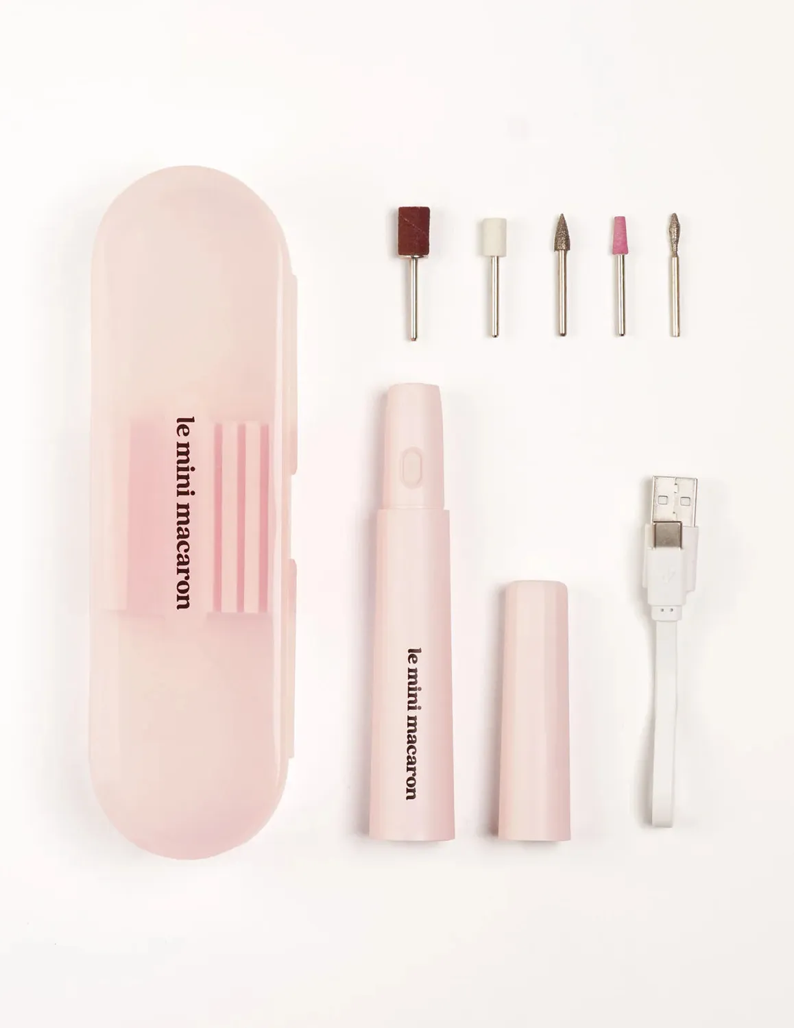 Le Mini Macaron E-file Nail Drill elektrisk neglefil ledningsfri