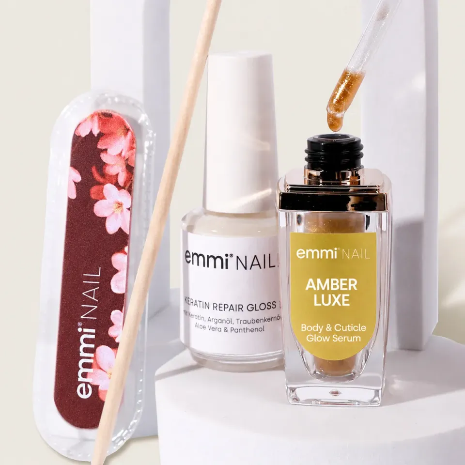Emmi-Nail Glow & Care Nail Set negleplejesæt