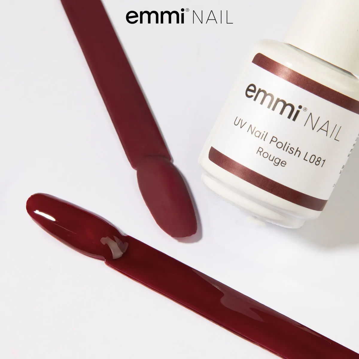 Emmi-Nail Shellac Rouge L081 UV-lak 15ml mørkerød