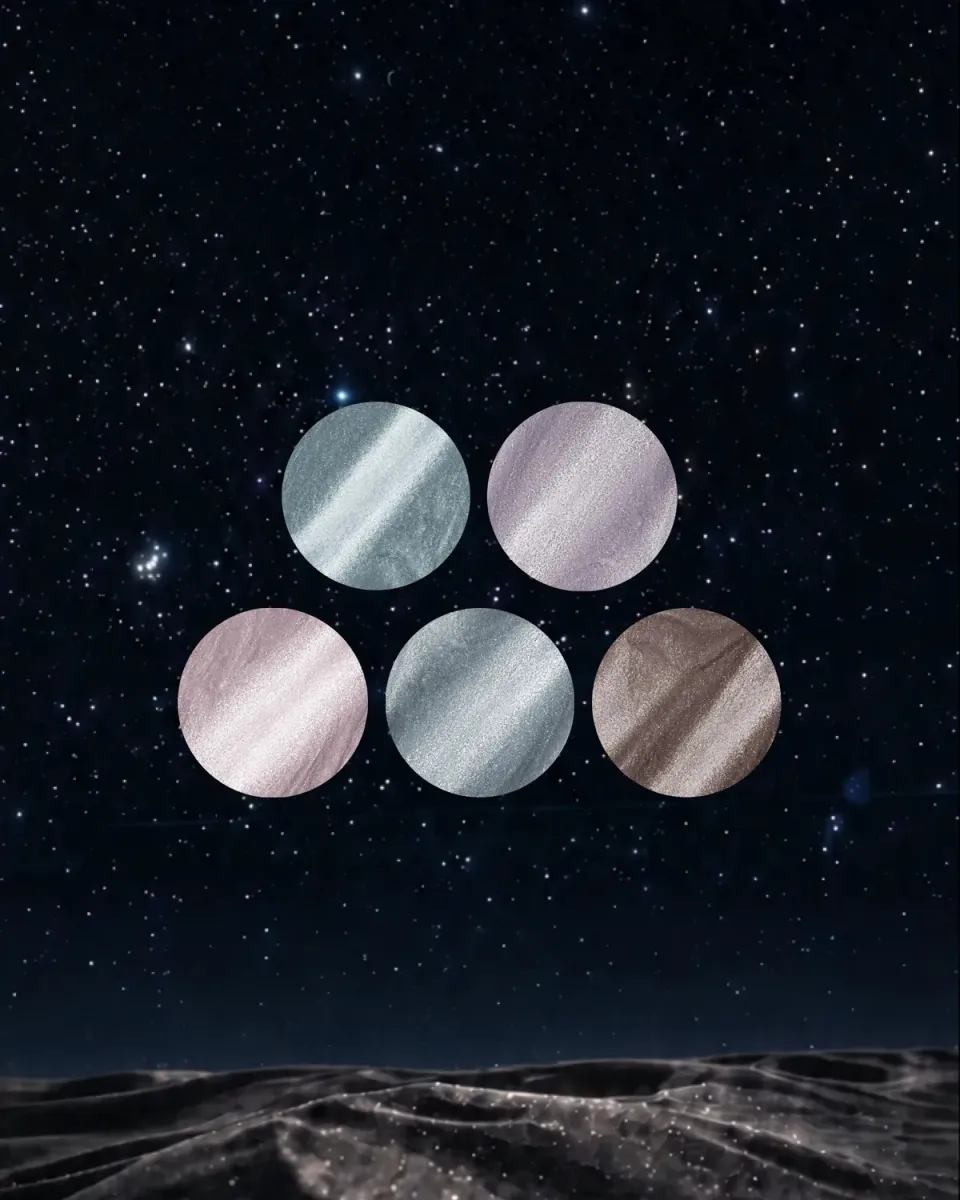 The Gel Collection Moonlit Bundle cat eye gellak 5-pak