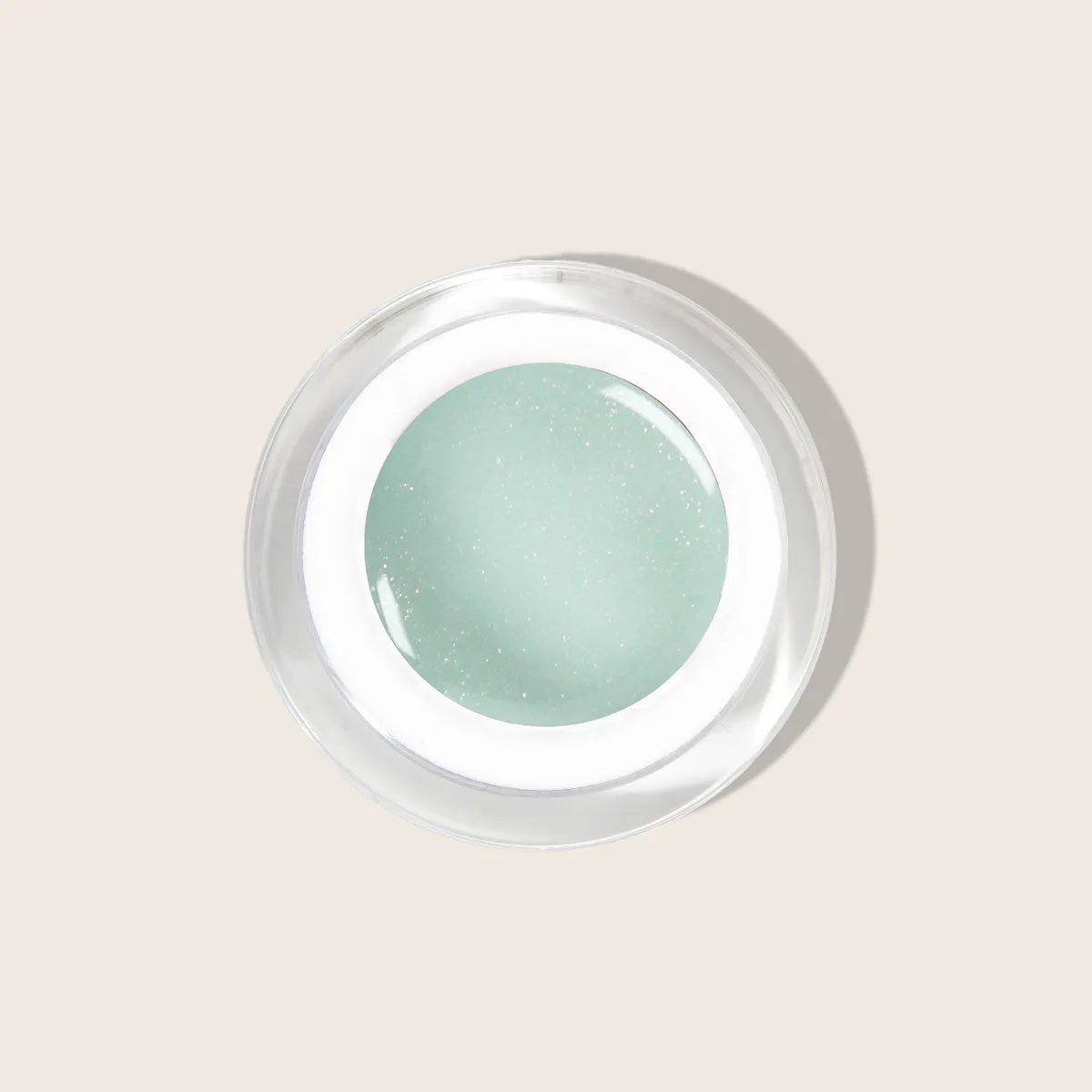 Emmi-Nail First Date F387 farvegel 5ml mint glitter