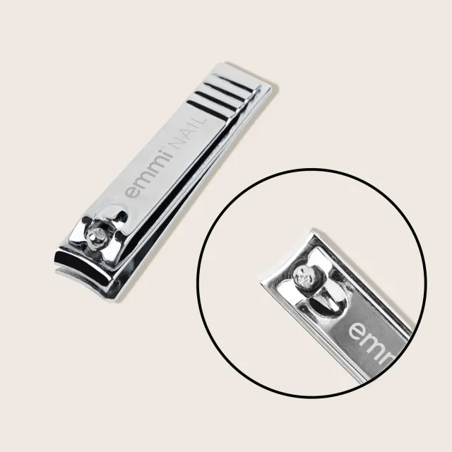 Emmi-Nail negleklipper lige rustfrit stål