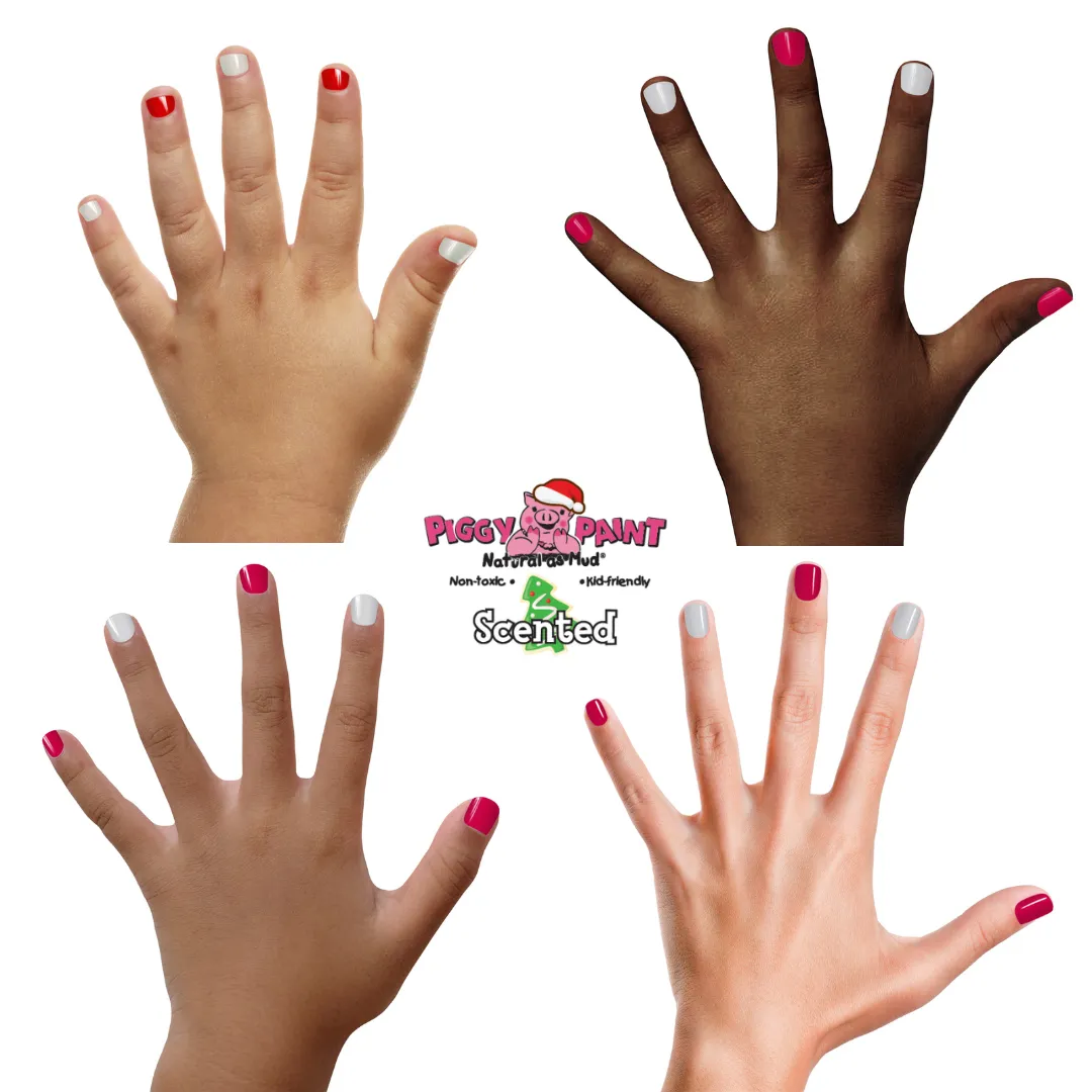 Piggy Paint Fa La La Fabulous Bundle neglelaksæt med neglepen