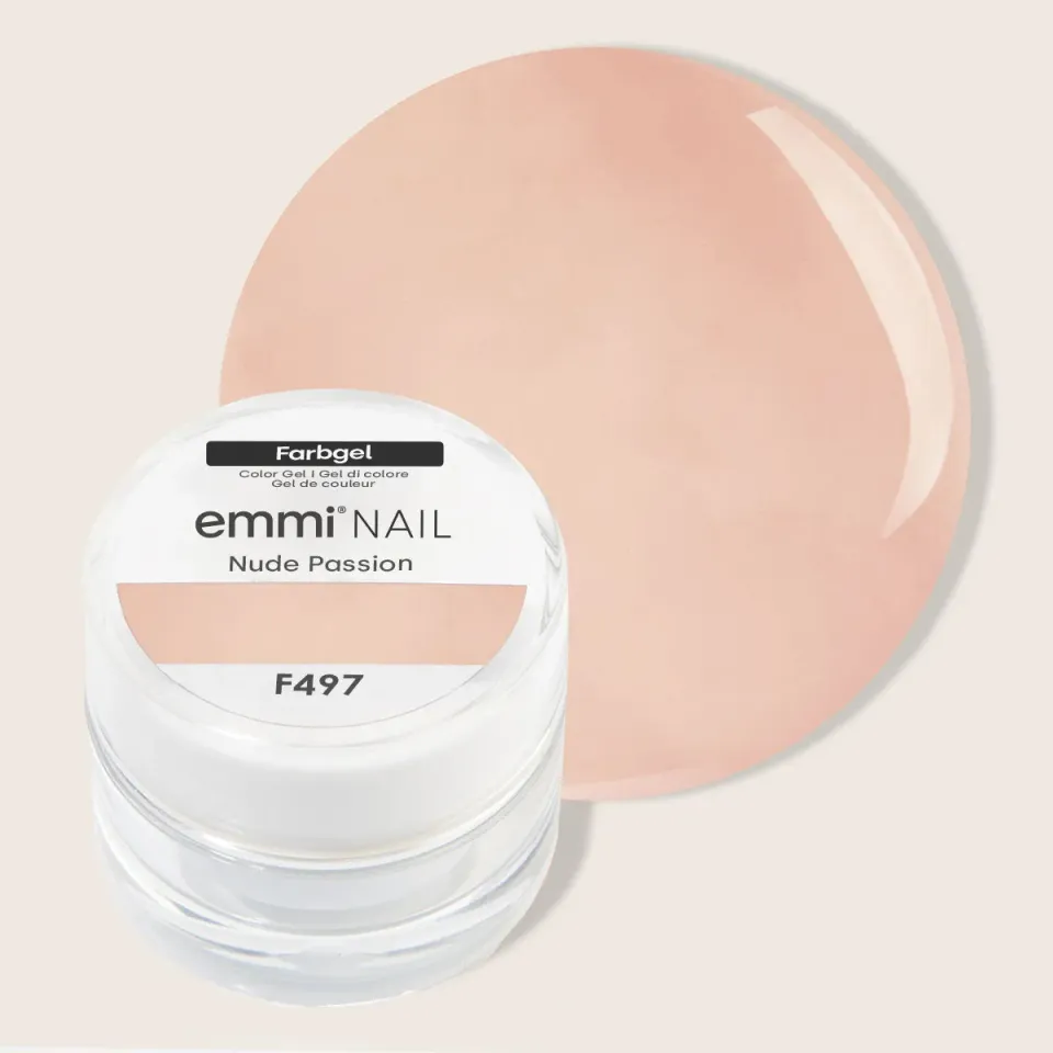 Emmi-Nail Nude Passion F497 farvegel 5 ml nude