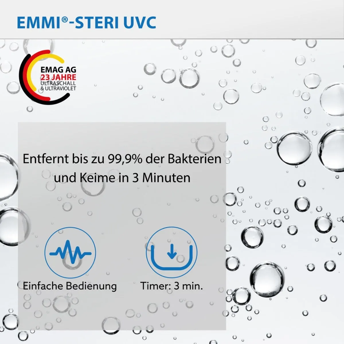 Emmi-Nail emmi-Steri UVC LED steriliseringsapparat
