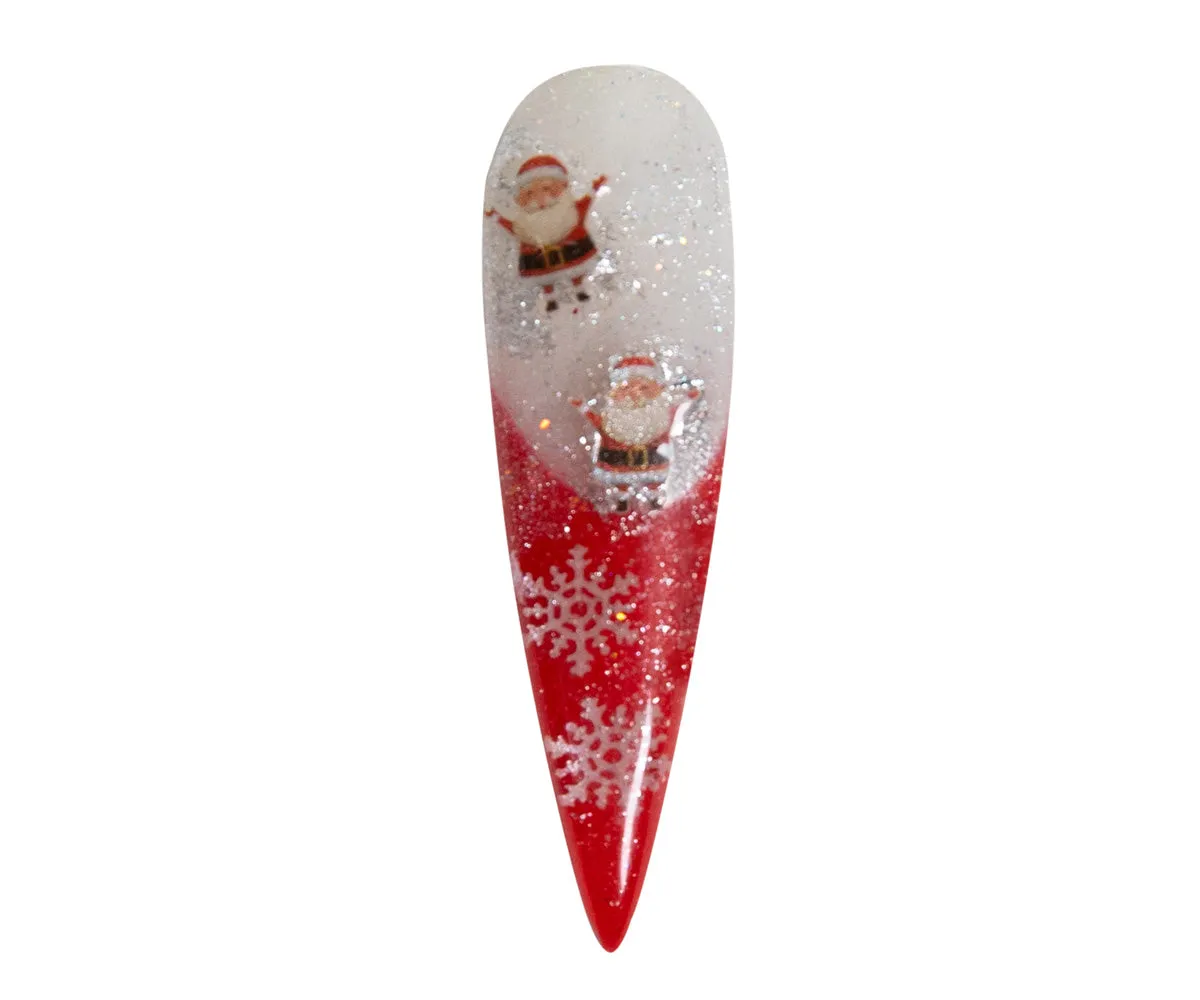 Emmi-Nail Einleger-Set Weihnachten nailart med ca. 300 julemotiver