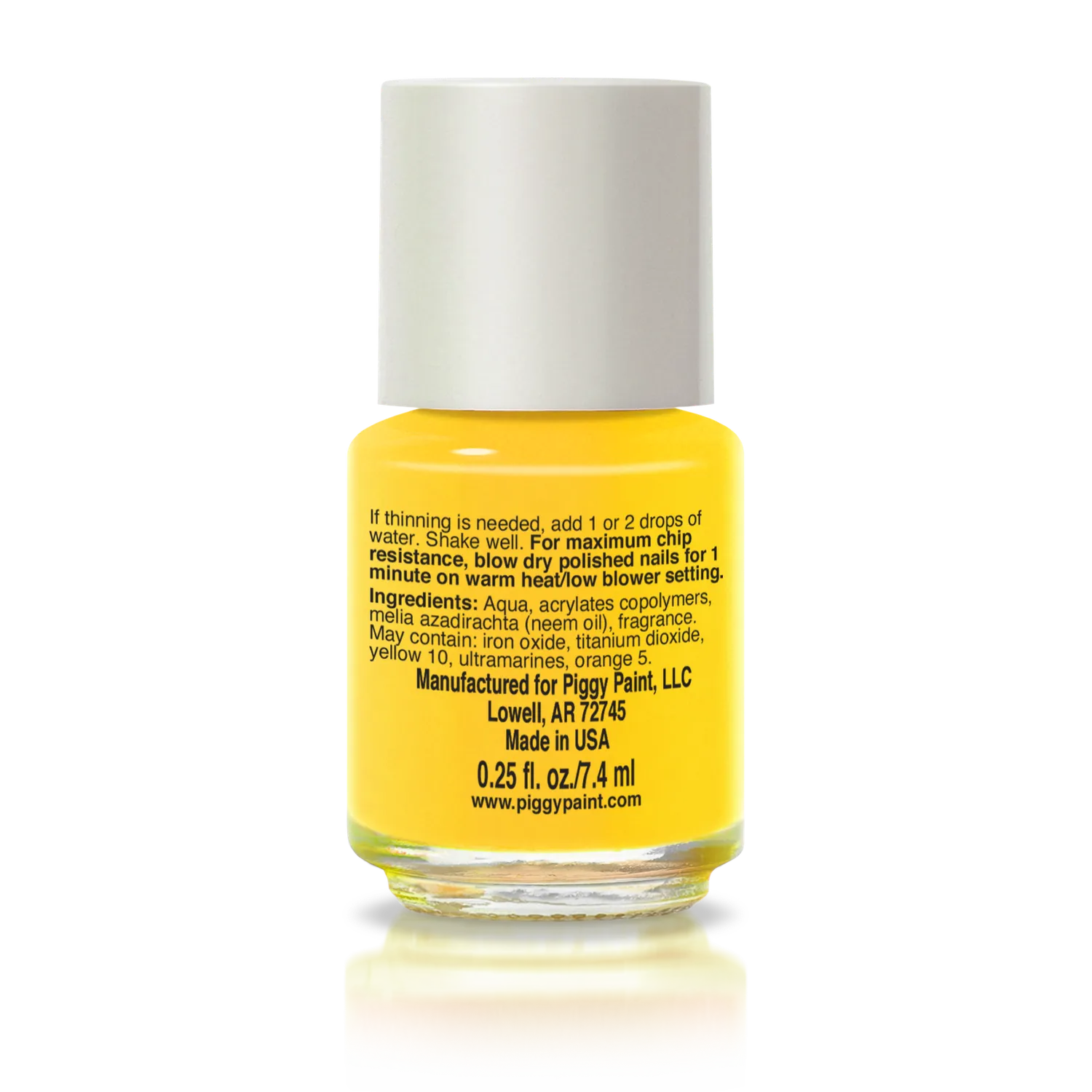 Piggy Paint Banana Besties neglelak gul duft