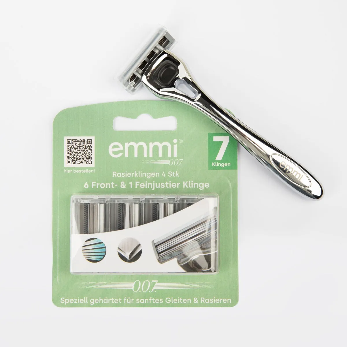 Emmi-Nail Rasur & Pflege Set barberingssæt komplet pleje