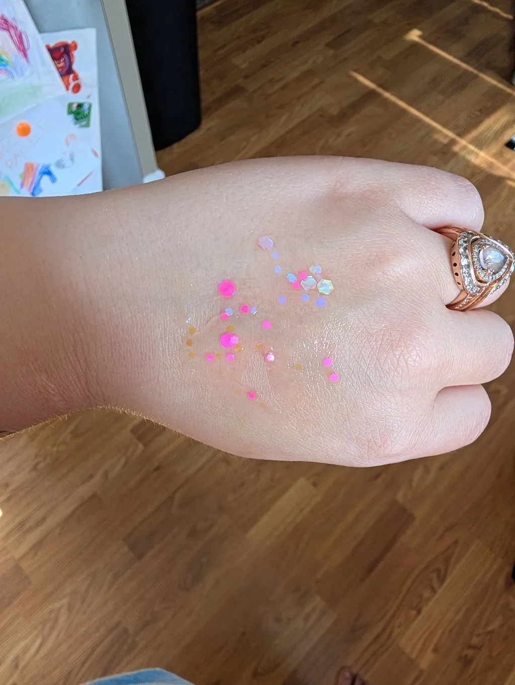 Piggy Paint Chunky Confetti glitter gel
