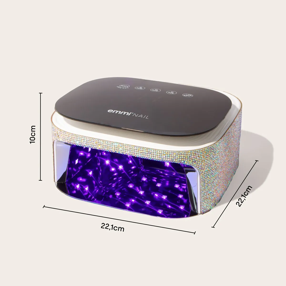 Emmi-Nail Digital LED neglelampe med akku