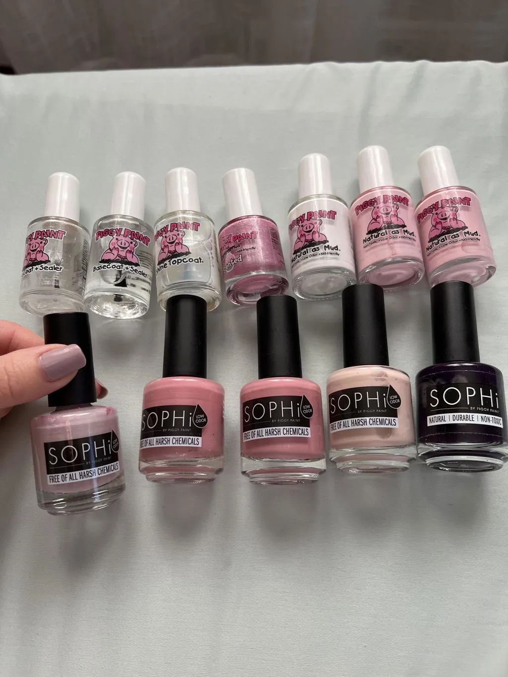 Piggy Paint SOPHi French Latte neglelak 15 ml nude sheer