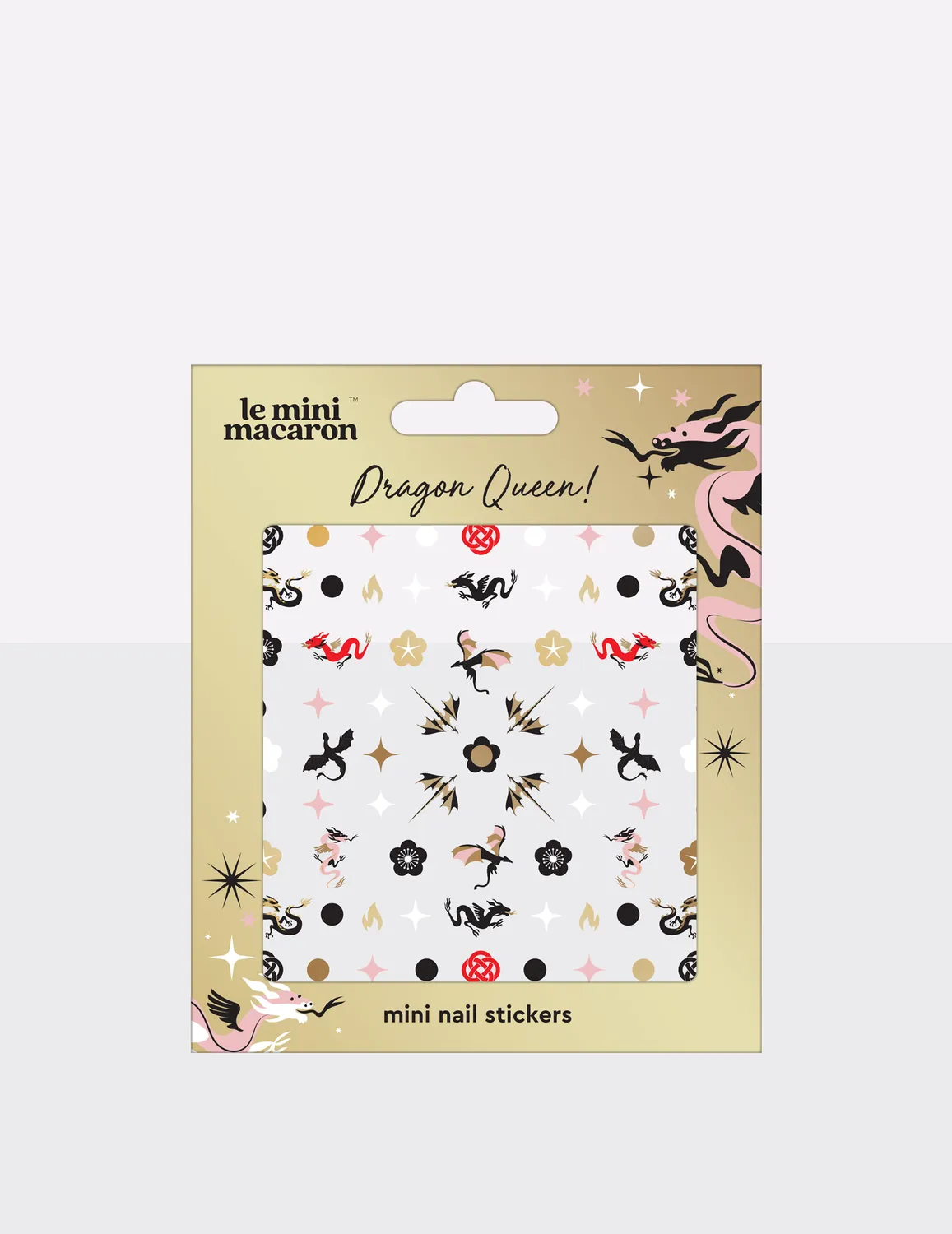 Le Mini Macaron Mini Nail Stickers negleklistermærker 1 ark