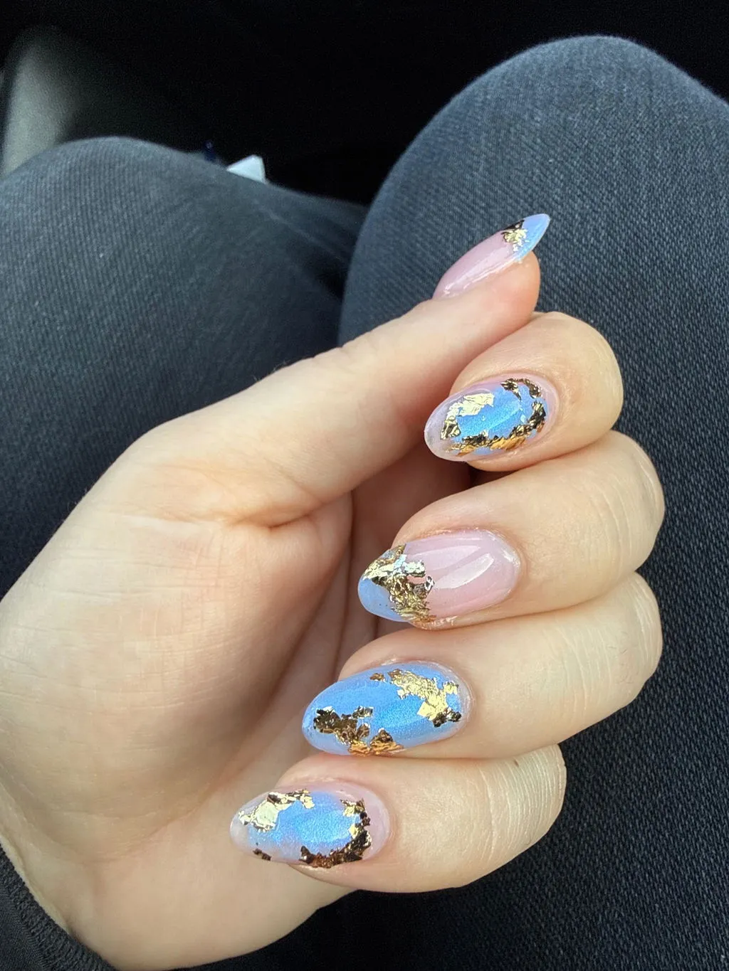 The Gel Collection Metallic Foil Flakes neglefolie 4 stk