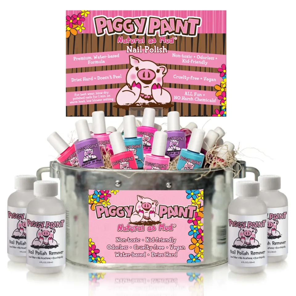 Piggy Paint Starter Package negledisplay 26 lakker