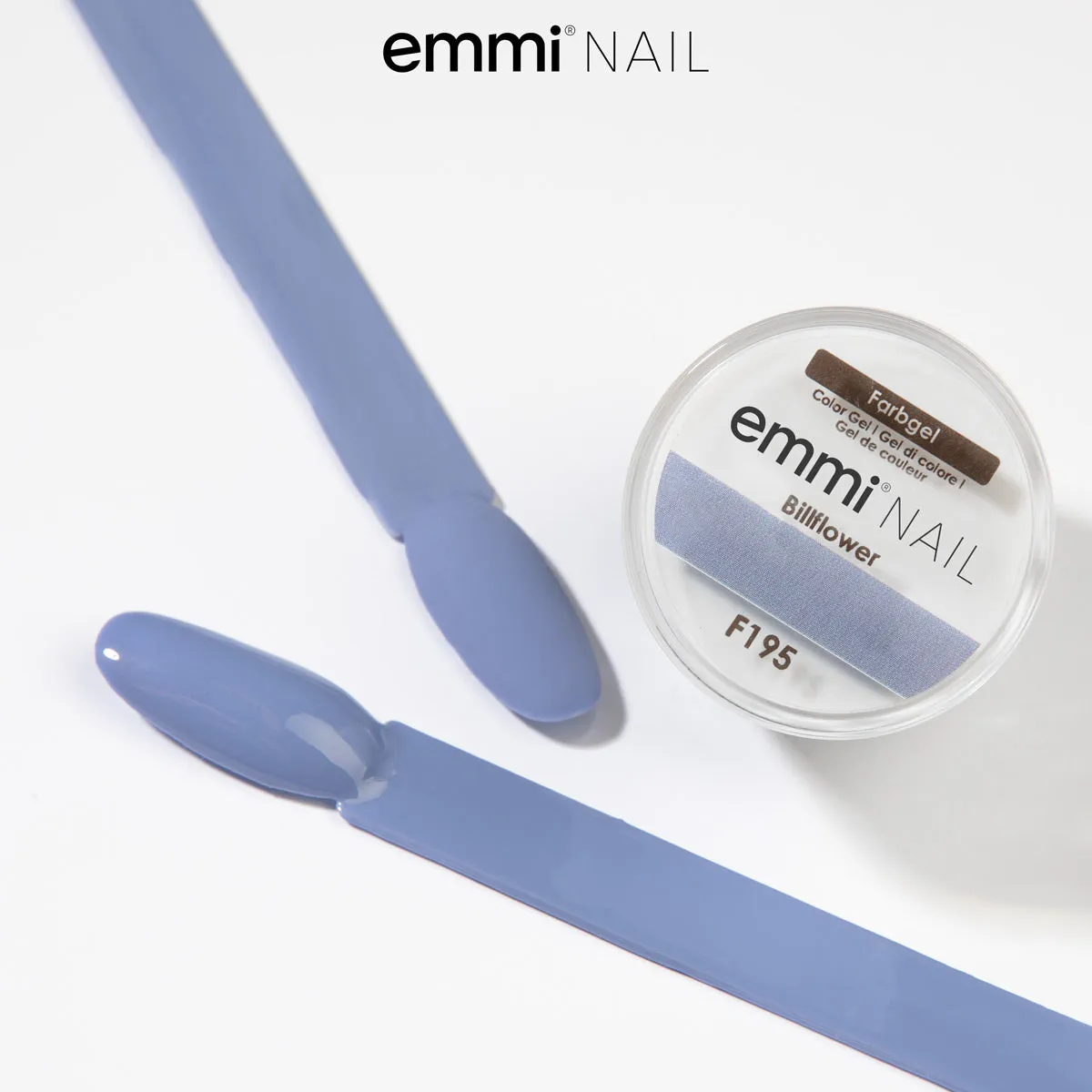 Emmi-Nail Farbgel Billflower F195 farvegel 5 ml vegan