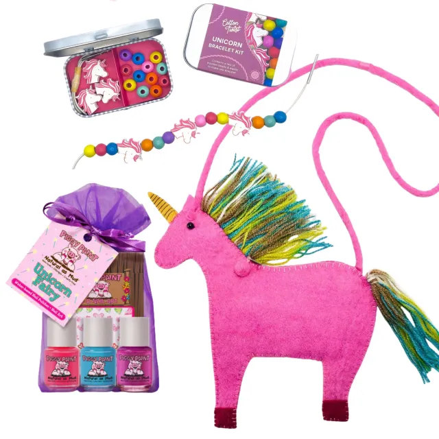 Piggy Paint Unicorn Magic neglelak sæt med taske