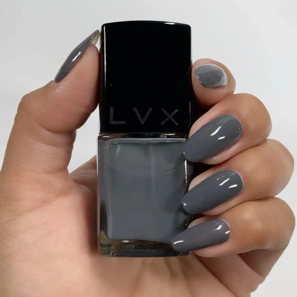 LVX Anthracite neglelak kølig koksgrå one coat crème