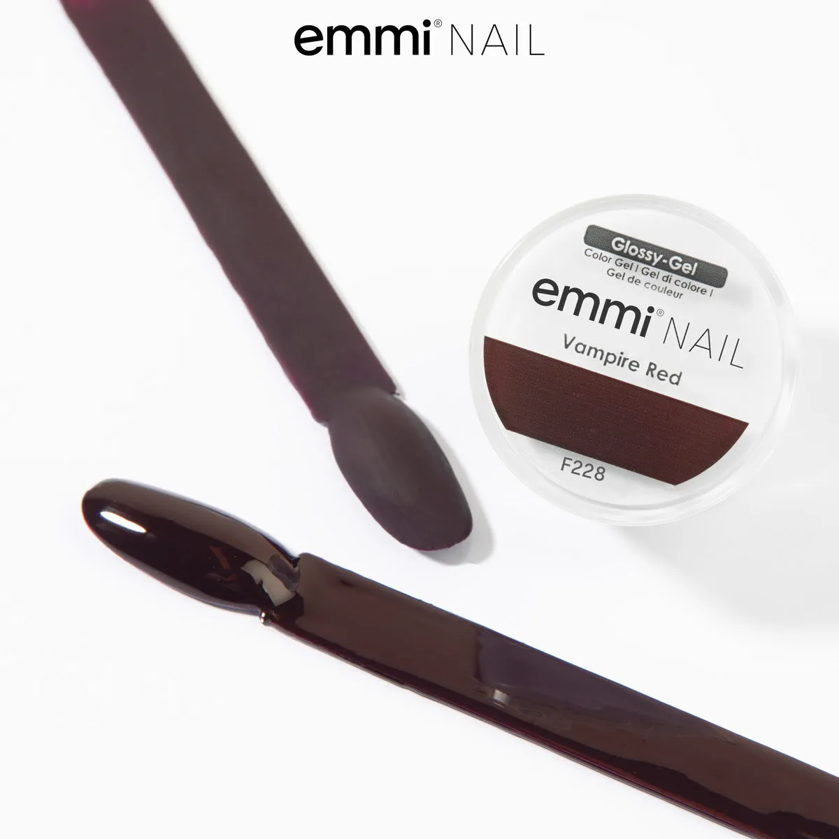 Emmi-Nail Glossy F228 farvegel højglans