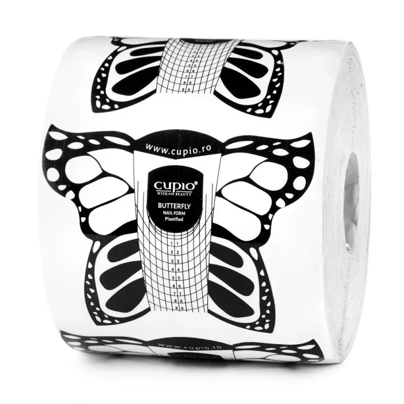 Cupio Butterfly negleskabeloner plastificerede