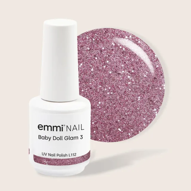 Emmi-Nail Shellac Baby Doll Glam 3 L112 UV-lak 15ml rosé