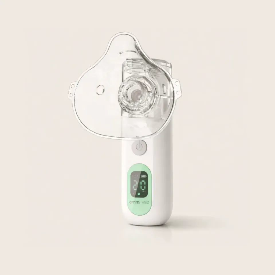 Emmi-Nail emmi-Med inhalator lydsvag genopladelig