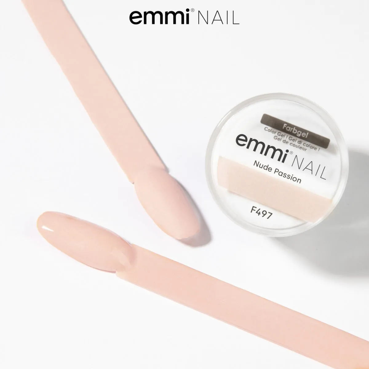 Emmi-Nail Nude Passion F497 farvegel 5 ml nude