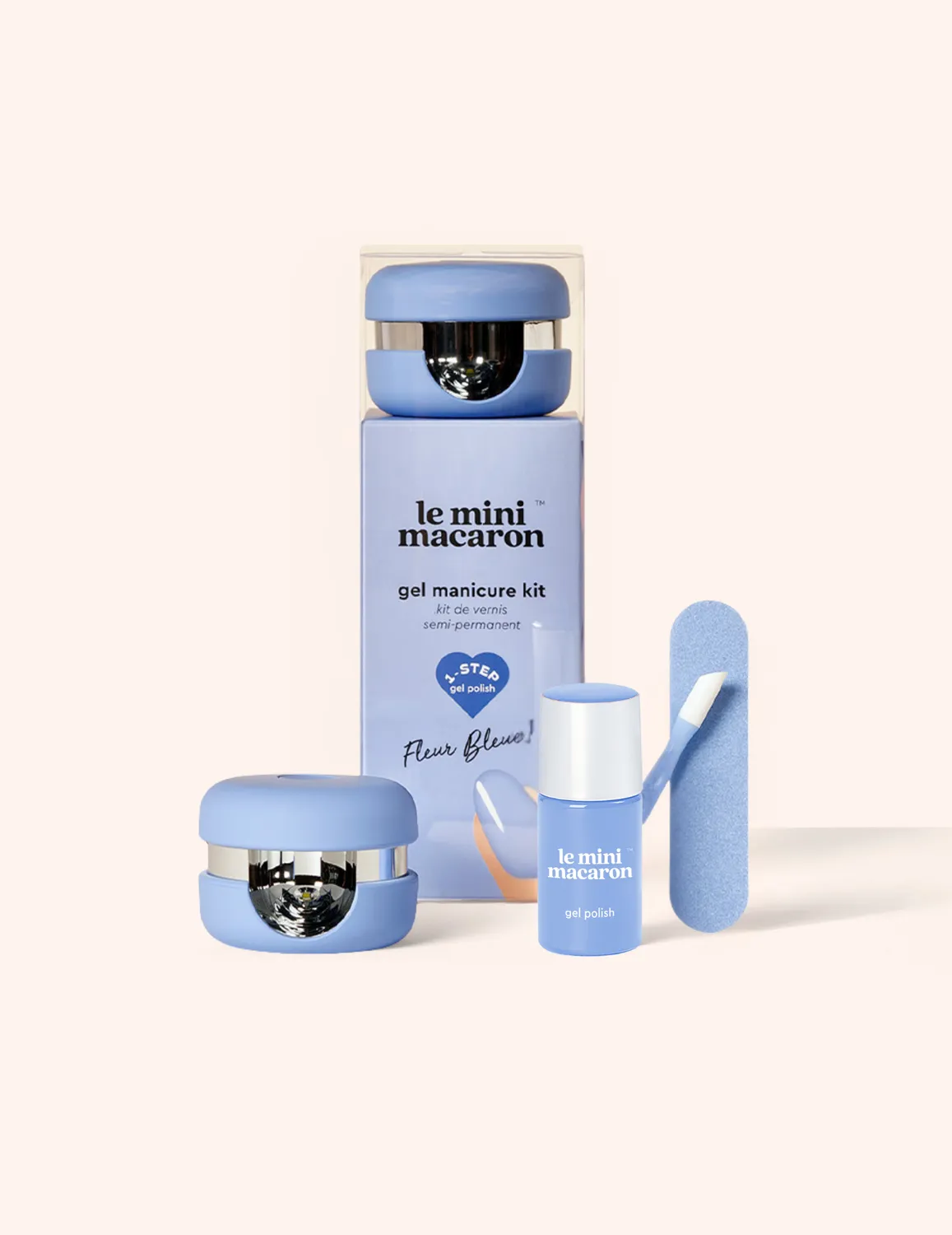 Le Mini Macaron Gel Manicure Kit gelmanicuresæt