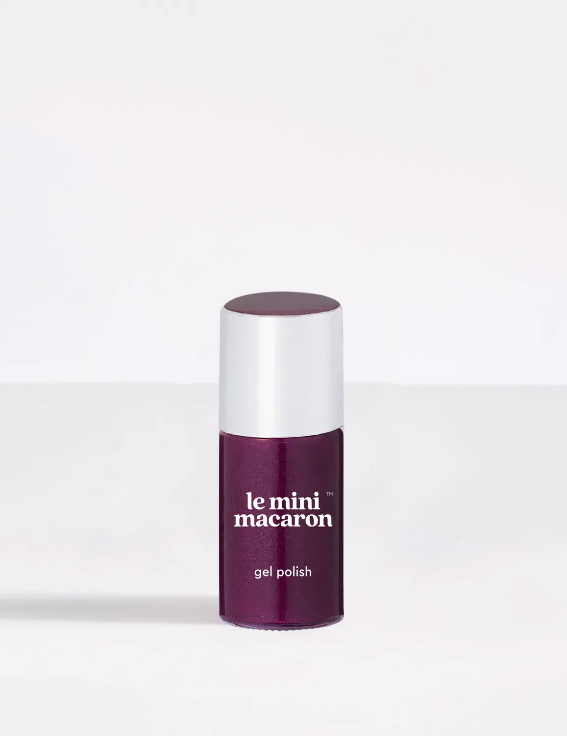 Le Mini Macaron Dark Plum gellak 8,5 ml shimmer lilla