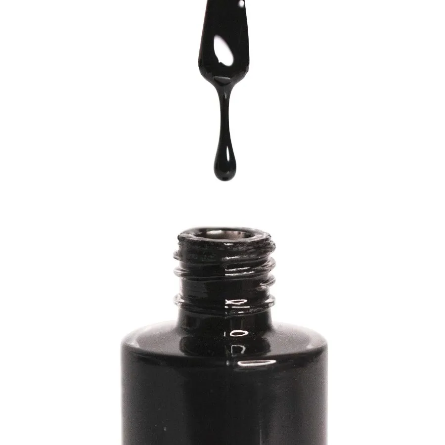 Evolution Gel Deluxe Black Enamel Nº37 neglelak sort klassisk