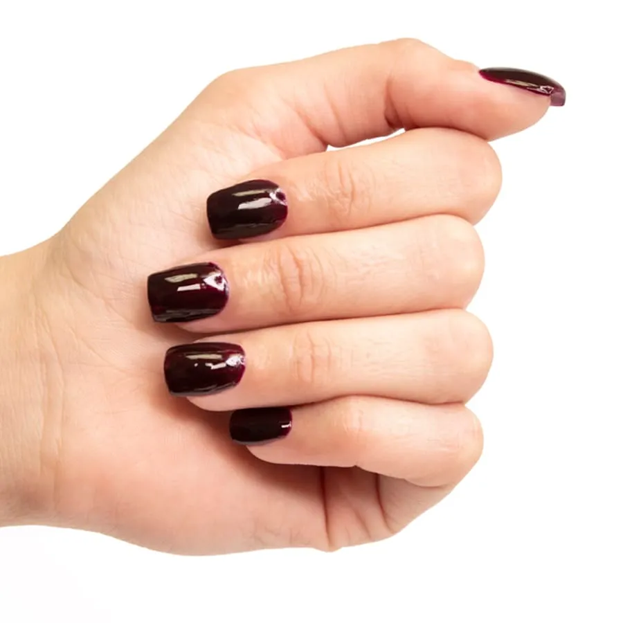 Evolution Gel Deluxe No 48 neglelak Dark Red mørkerød