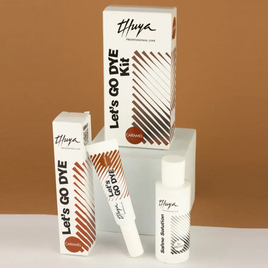 Evolution Gel CARAMEL KIT brynfarvesæt Caramel 50 ml