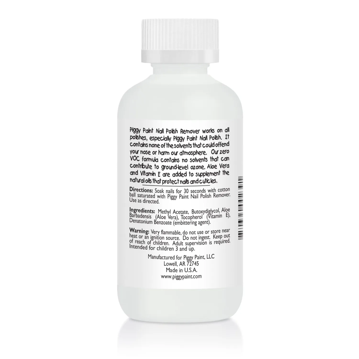 Piggy Paint California Nail Polish Remover neglelakfjerner 120 ml