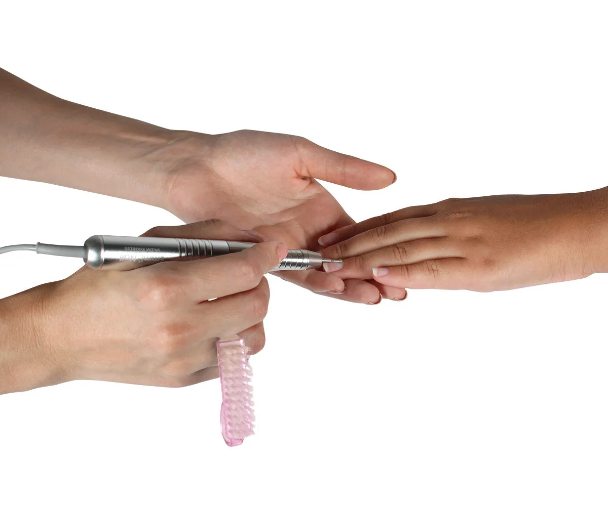 Emmi-Nail neglebørste rosa lille med bløde børster