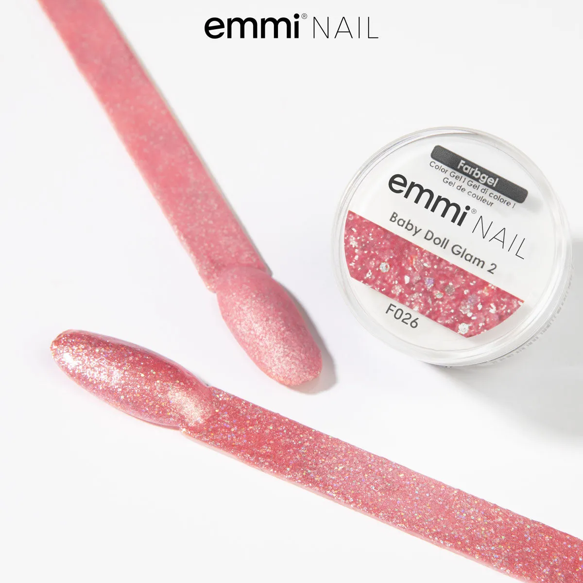 Emmi-Nail Farbgel Baby Doll Glam 2 F026 5 ml