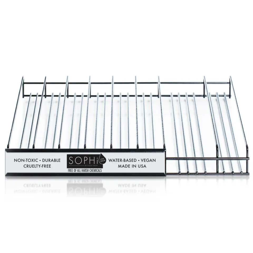 Piggy Paint SOPHi 1 Tier displaystativ sort til 36 lakker