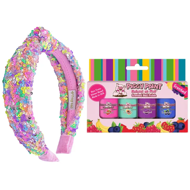 Piggy Paint Berry Fairy Magic neglelak sæt 4 stk duft