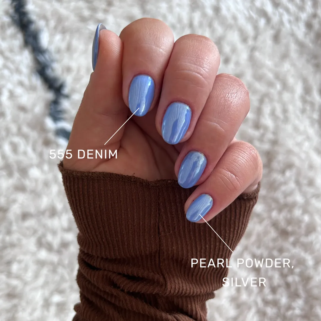The Gel Collection Pearl Powder perlepudder 4 stk glazed effekt