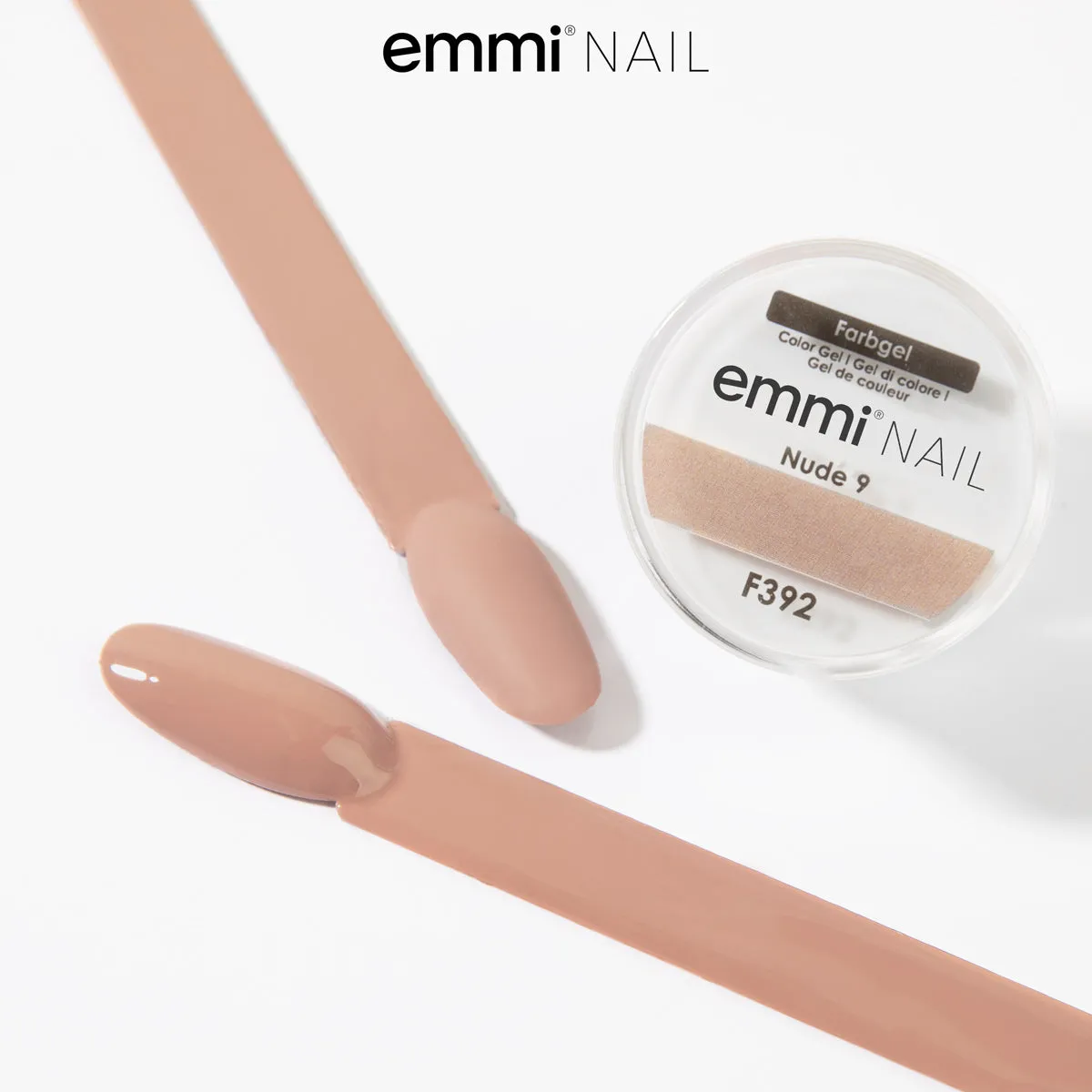 Emmi-Nail Farbgel Nude 9 F392 farvegel 5ml rosa nude