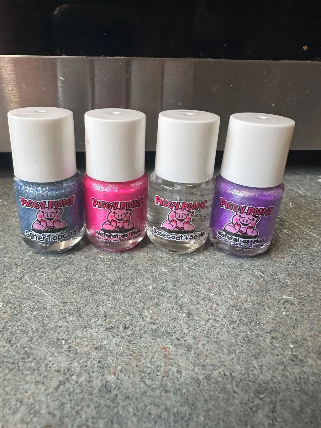 Piggy Paint Showstopper Starter Set neglelak 4 stk vandbaseret
