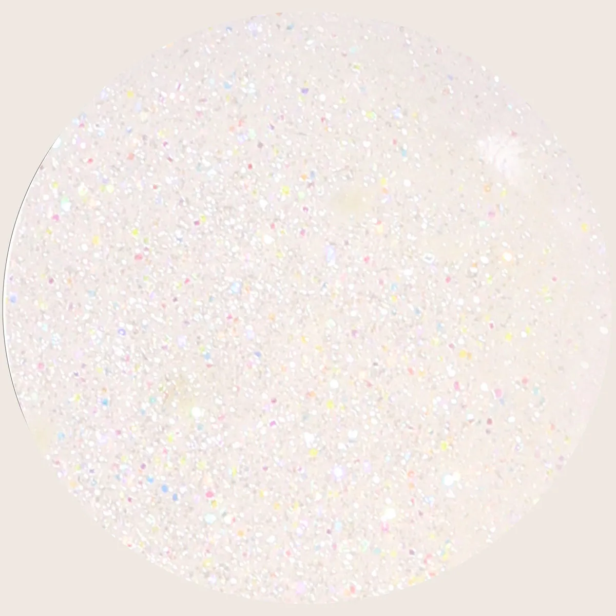 Emmi-Nail White Rainbow farvegel 5 ml glitter