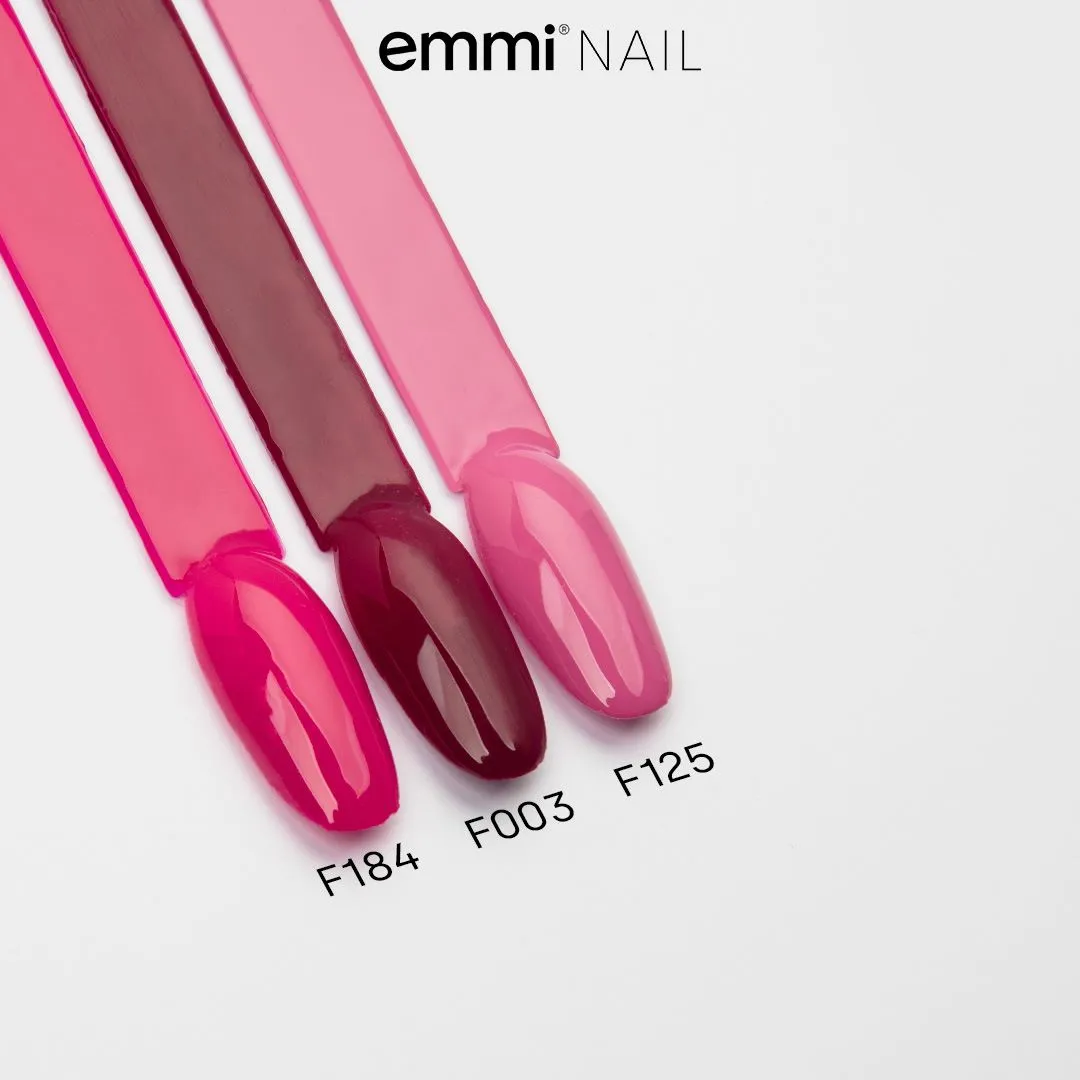 Emmi-Nail Sophia Bordeaux F003 farvegel 5ml vegansk