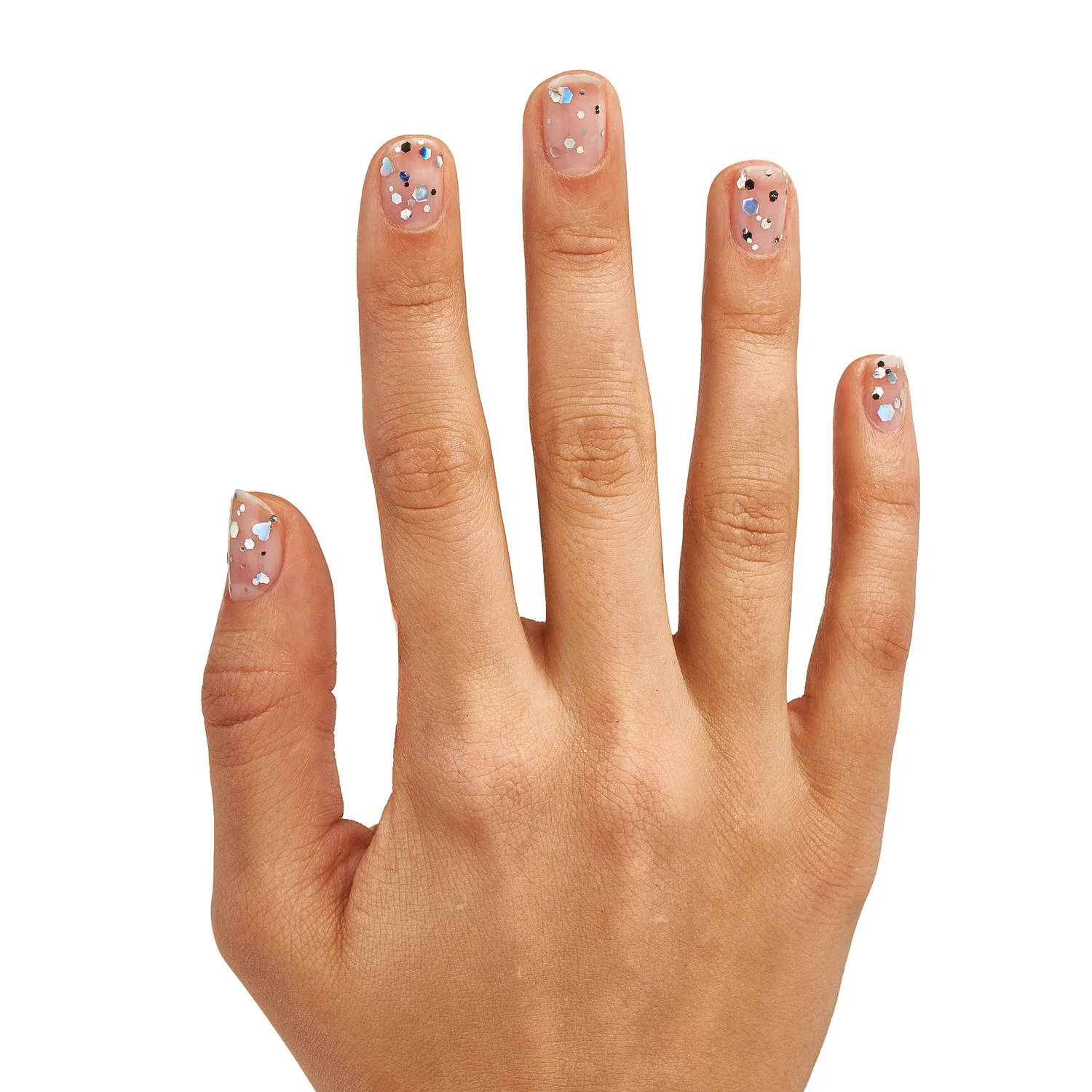 Le Mini Macaron Le Sweet Holo Glitz Top Coat 10 ml glitter