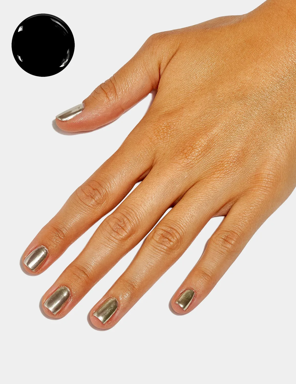 Le Mini Macaron Le Métallique chrome sæt 5 ml sølv