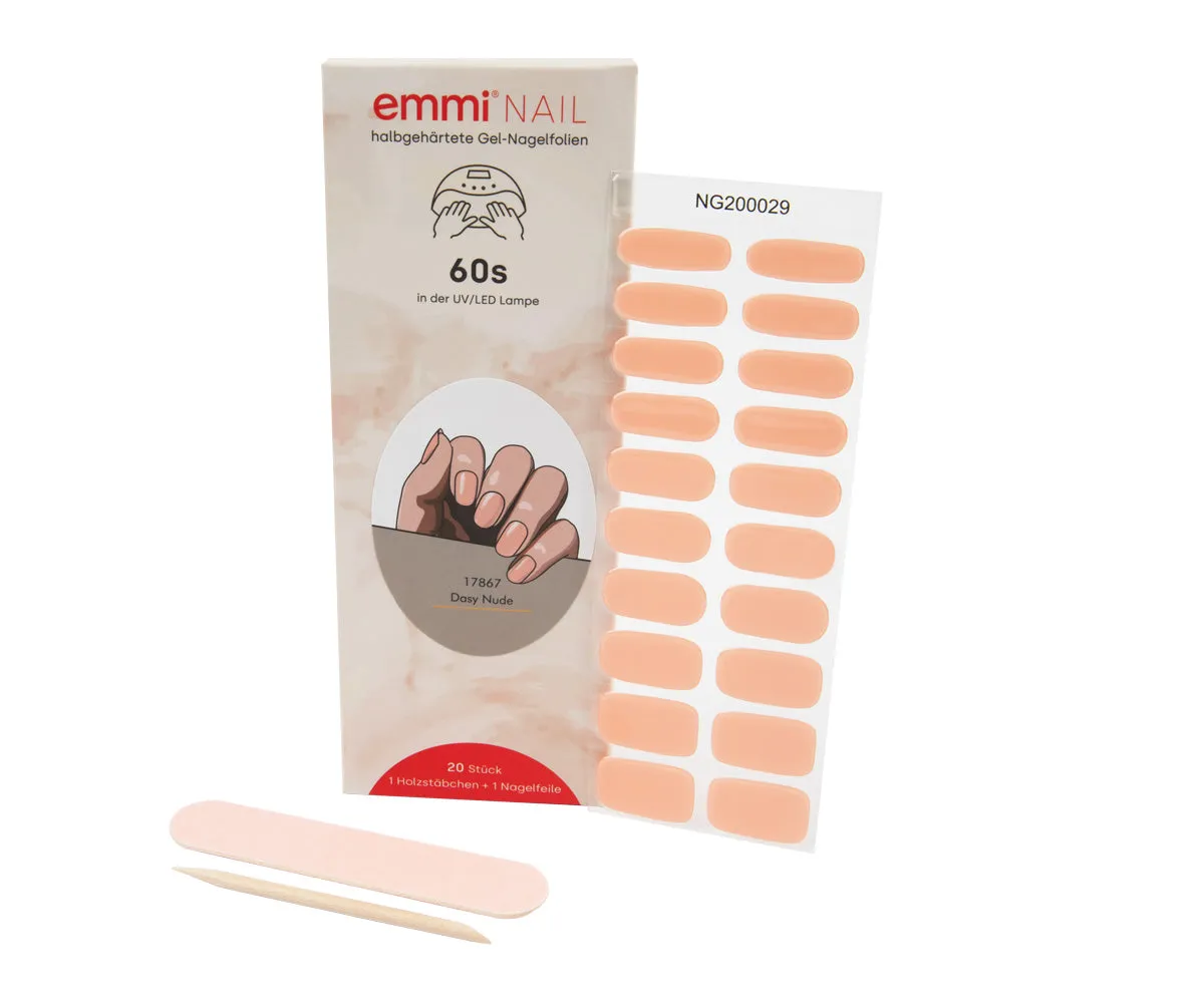 Emmi-Nail Gel Nagelfolien wraps 20 stk