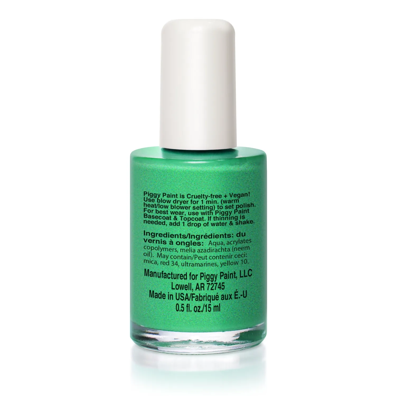 Piggy Paint Ice Cream Dream neglelak mørkegrøn shimmer 15 ml