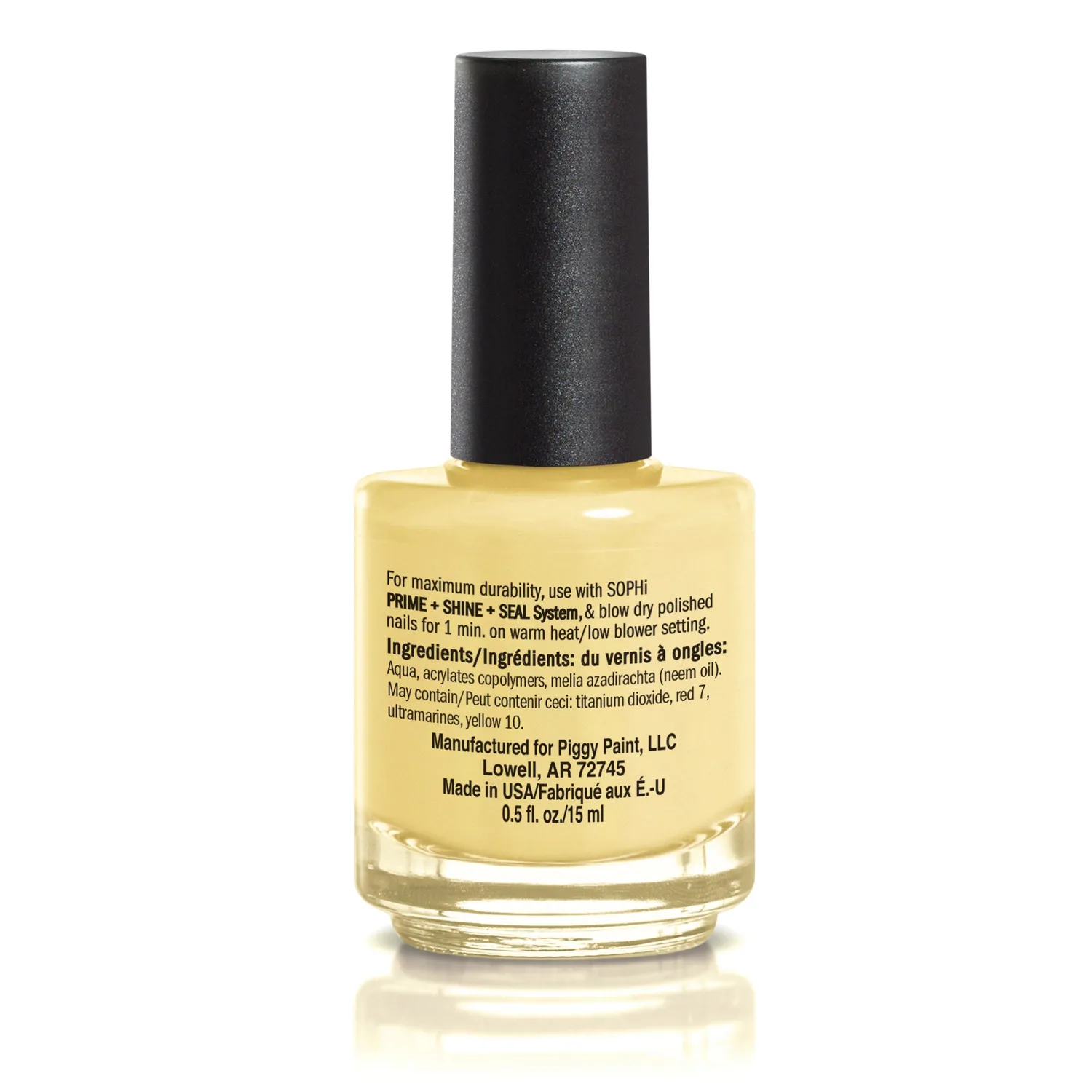Piggy Paint SOPHi Morning Glow neglelak 15 ml mat lysegul
