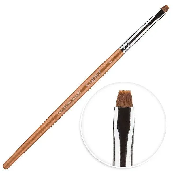 Cupio One Stroke S nailart pensel lige spids