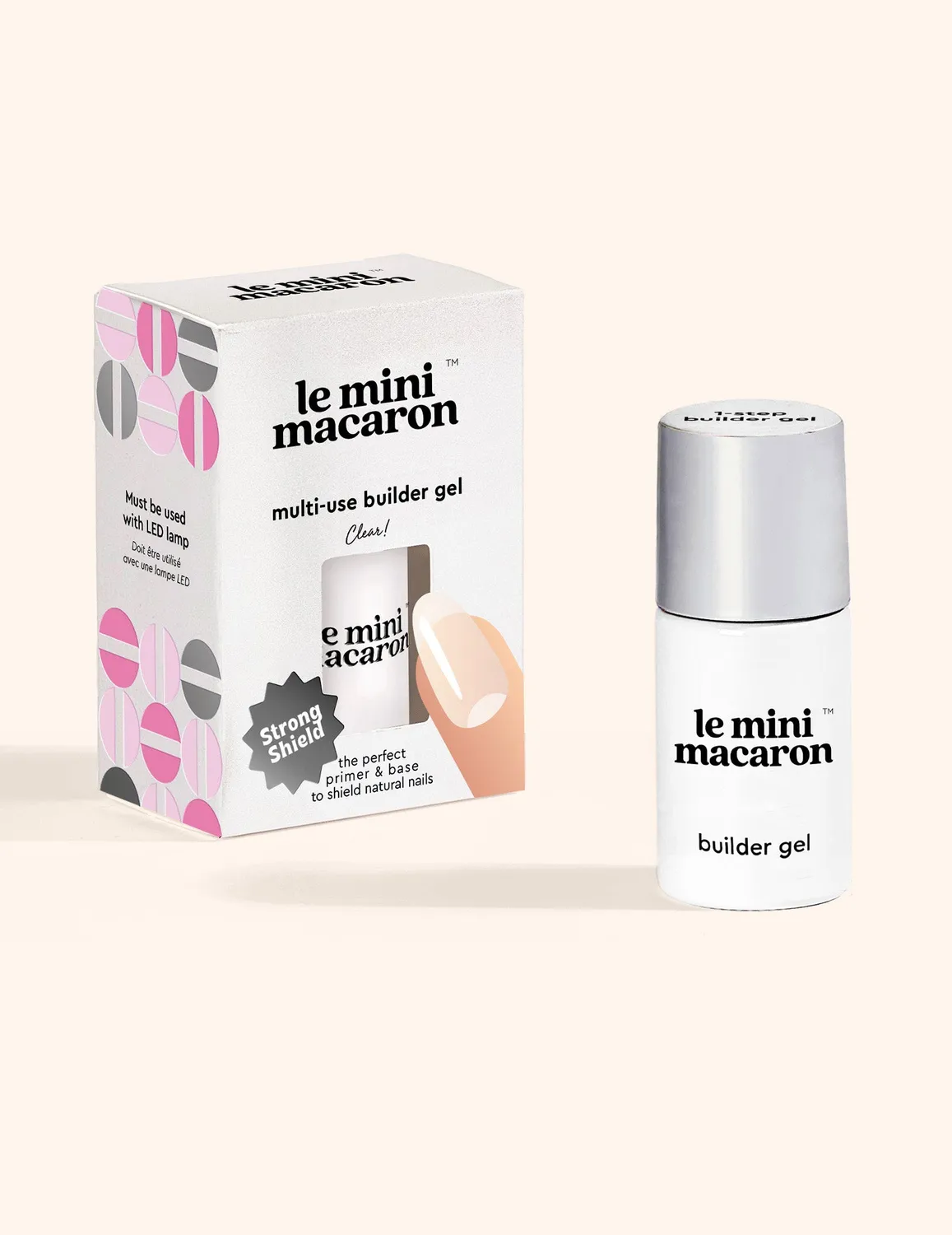 Le Mini Macaron Multi-use Builder Gel 8,5 ml 5-i-1