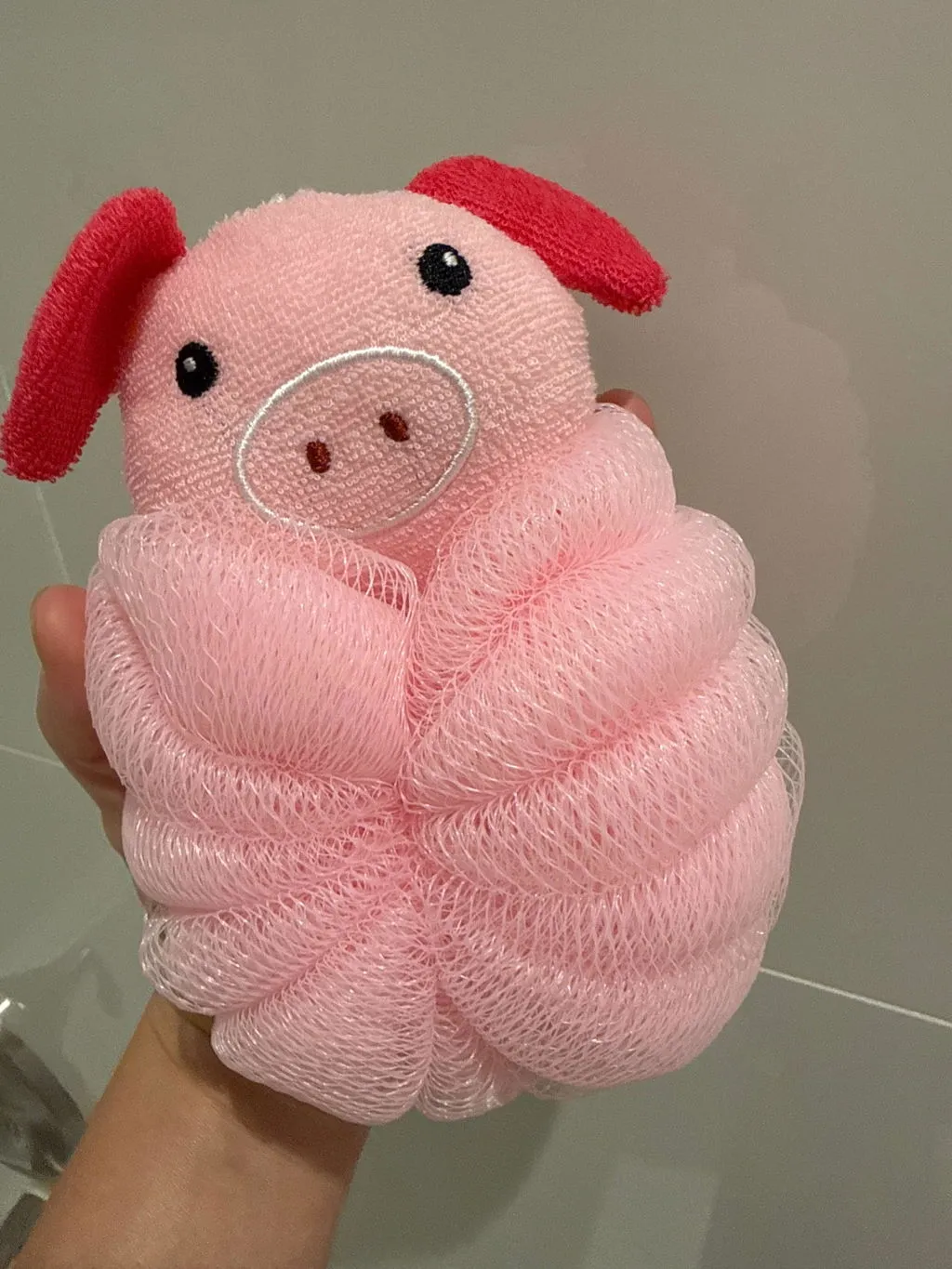 Piggy Paint Piggy Pouf badesvamp til børn