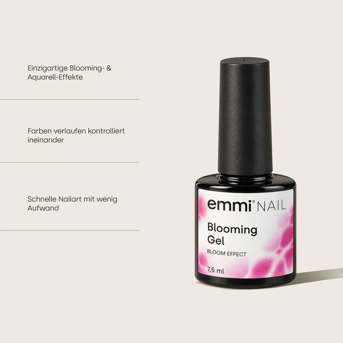 Emmi-Nail Shellac Blooming Gel neglelak 7,5ml marmoreffekt
